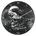  Alchemy - Wanduhr "Poe's Raven" SD3536 (Einheitsgröße) (Schwarz)