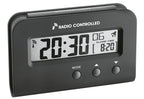 TFA Dostmann TFA Funk-Wecker Batteriebetrieb Schwarz