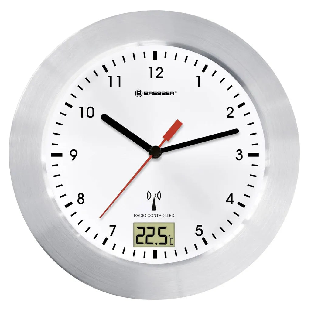  Bresser MyTime Bath Weiß Funk-Baduhr