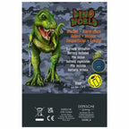  Depesche 12155 Dino World Wecker Blau Dinosaurier T-REX Lautlos Mit Lichtfunktion