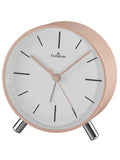  Dugena 4460958 Wecker Leise Sekunde Uhr Unisex Weiss