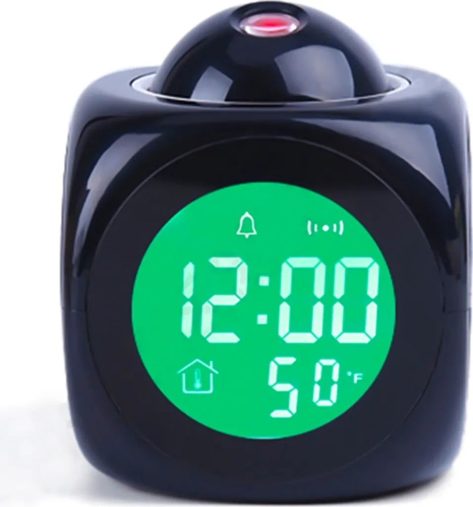  Digitaler Projektionswecker Mit LCD-Display Sprachsprechender LED-Projektor Wecker