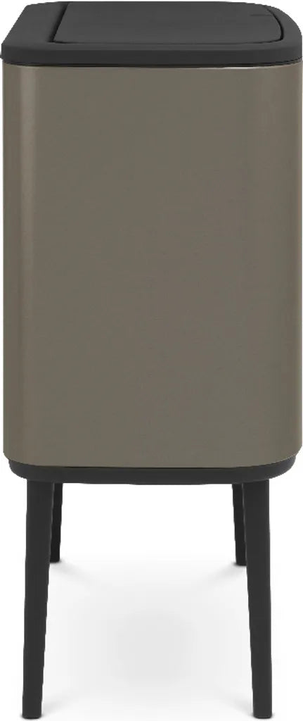  Brabantia Mülleimer Bo Touch Bin Platinum, 11 + 23 L