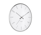 Karlsson Wanduhr 'Dragonfly' Aluminium Weiß, Ø 40 Cm