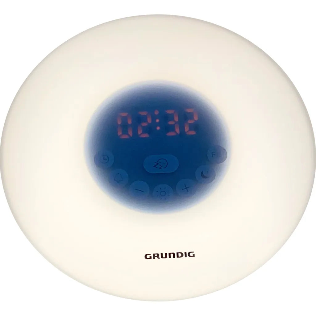  Grundig Wake-up Light LED Lichtwecker Farbwechsel Radio Wecker Sonnenaufgang