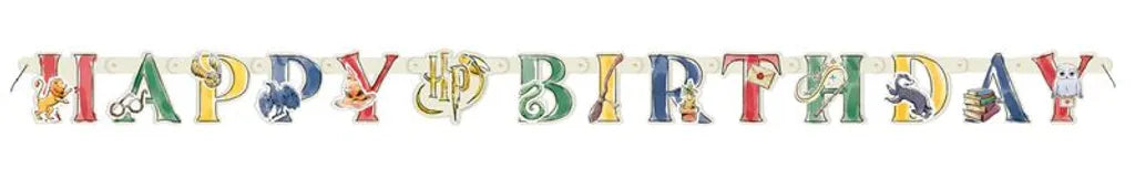 Unique Harry Potter Geburtstags-Banner Bunt 30 X 50 Cm