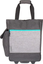  Trolley Einkaufstrolley Einkaufsroller Alessandro Pro Shopper Mit Stabilem Stand Einkaufstrolly Einkaufstasche Saunatrolley Trolly 38L 12894 Two Tone Grey Grau