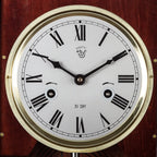  Wanduhr Pendeluhr Regulator Antik Mechanisch Mahagoni Holz Uhr Theseus