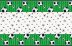 Unique Fussball-Tischdecke Grün-weiss-schwarz 137,16x274,32cm