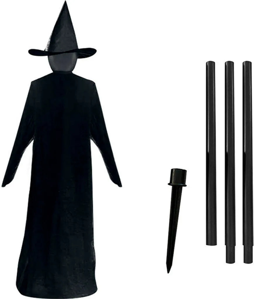  2 Stk Halloween Leuchtende Hexen Geist 170cm Halloween Dekoration Horror Requisiten Gruselig Gartendeko