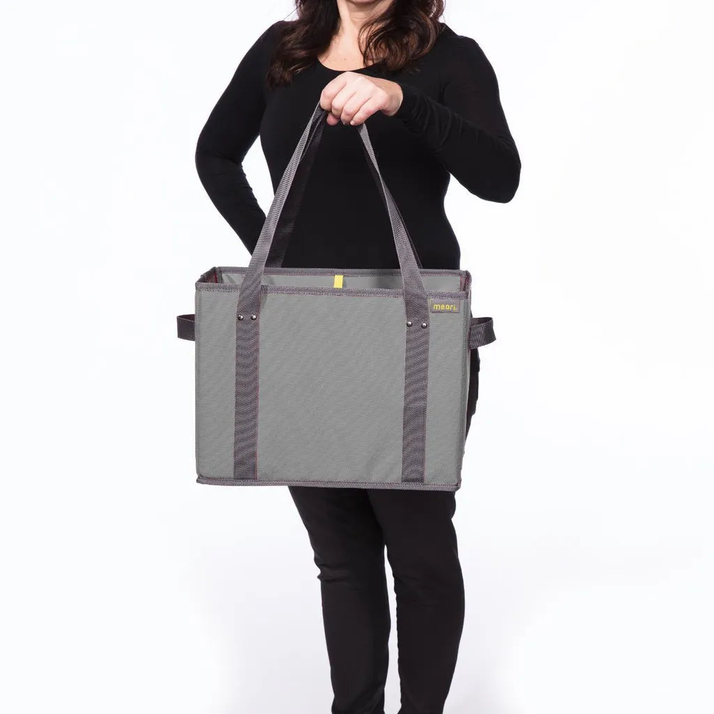  Meori Faltbarer Einkaufskorb Grau A100426