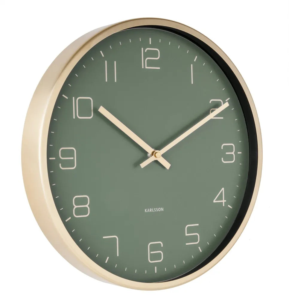  Karlsson Gold Elegance Wanduhr