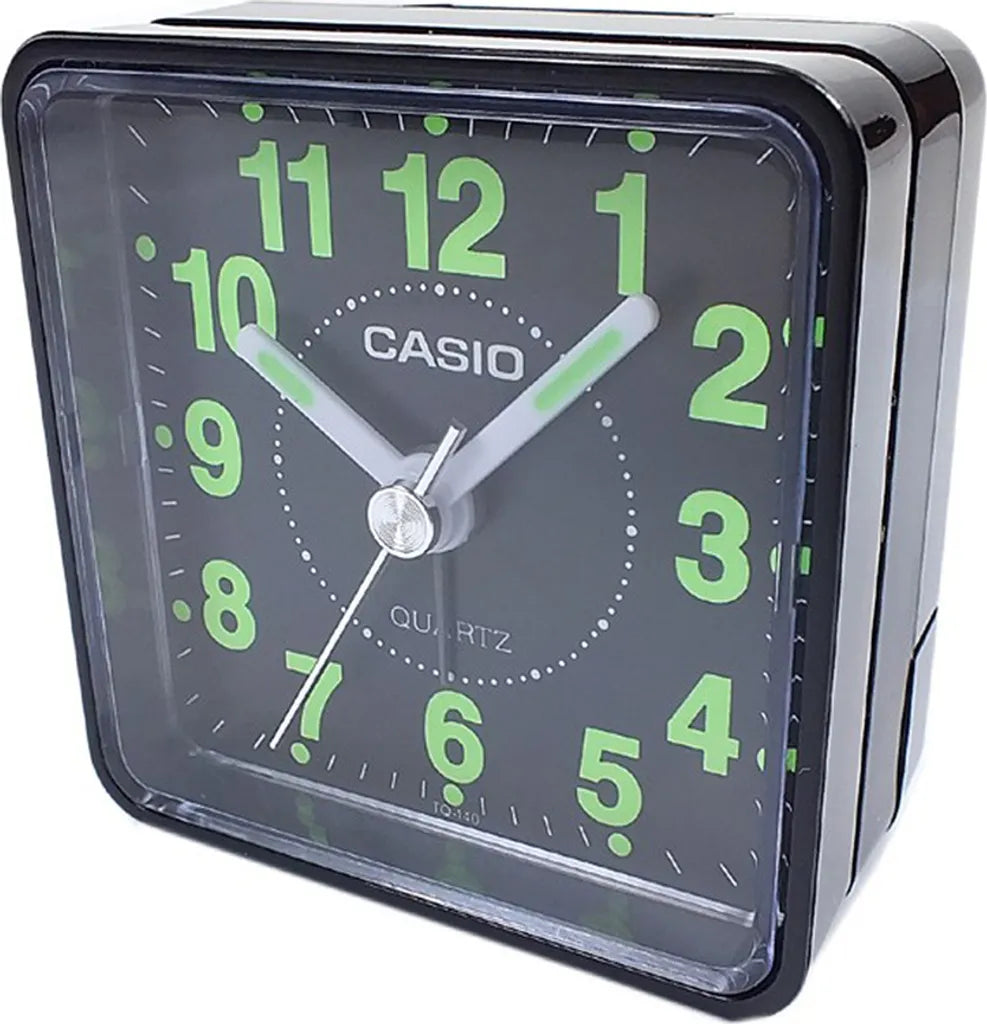  Casio Reisewecker Analog Wake Up Timer TQ-140-1EF Schwarz