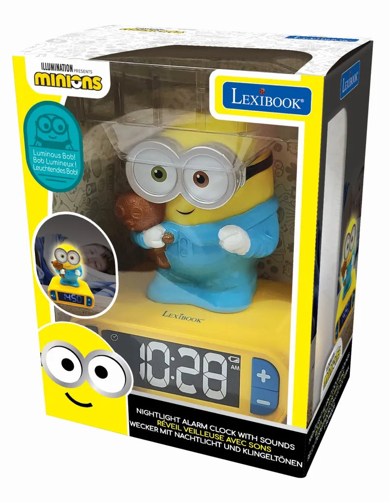  Lexibook RL800DES Despicable Me Minions Kinder Uhr Mit Nachtlicht
