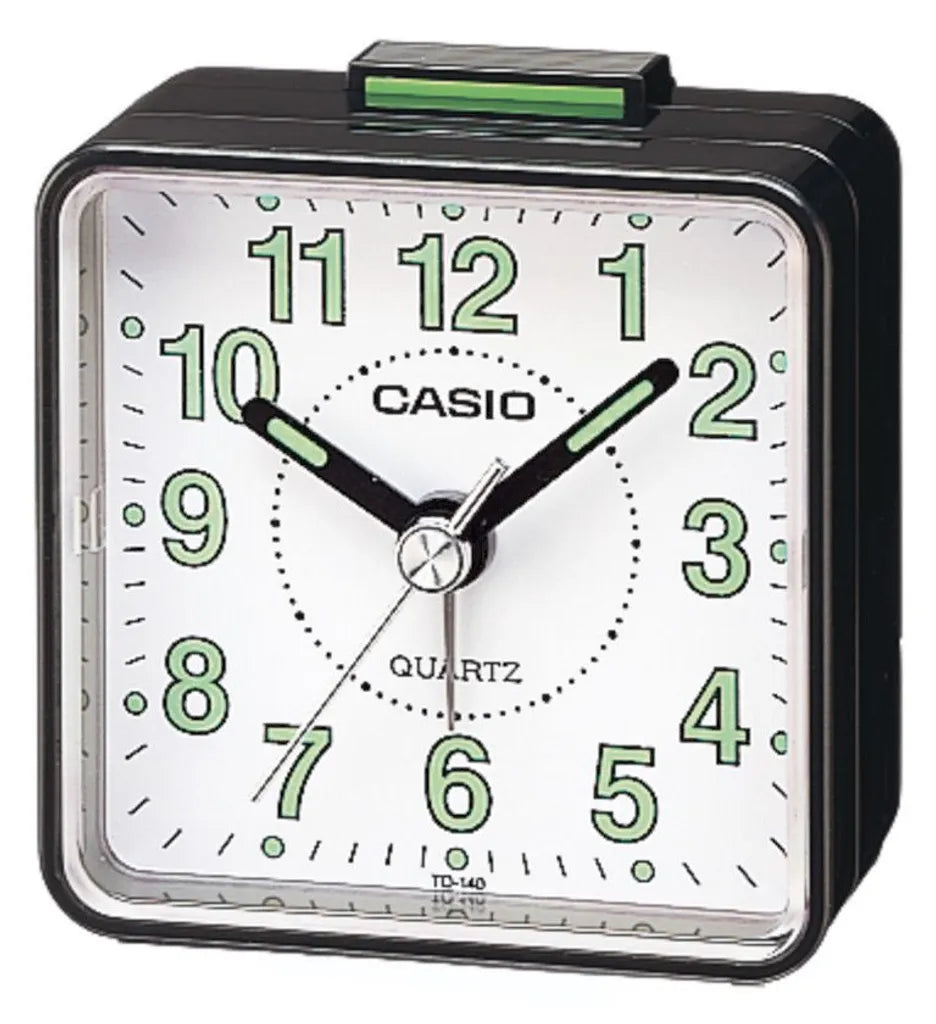  Casio Reisewecker Analog Wake Up Timer TQ-140-1BEF Schwarz