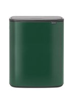  MÜLLTRENNER 2 X 30 L Müllsortierer Abfalleimer Müllsammler Dunkelgrün BRABANTIA