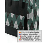  Andersen Shopper Royal Alu Klappbar Mit 3-Speichenrad Ø 25cm Und 51 Liter Tasche Ine Grün