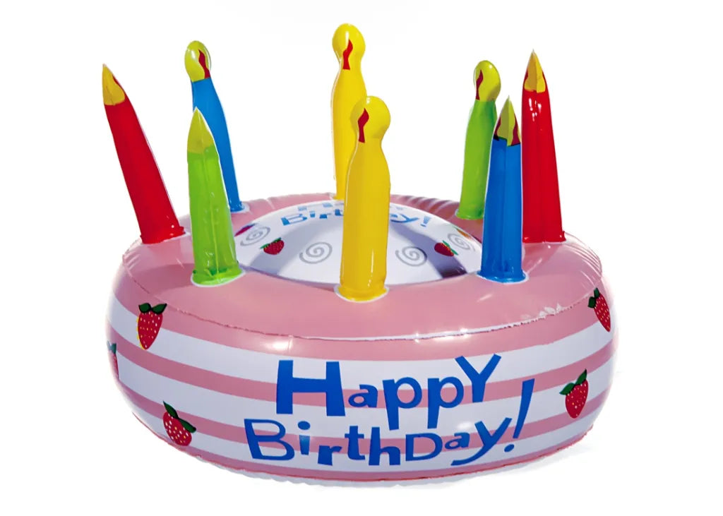  Aufblasbare Torte 'Happy Birthday'