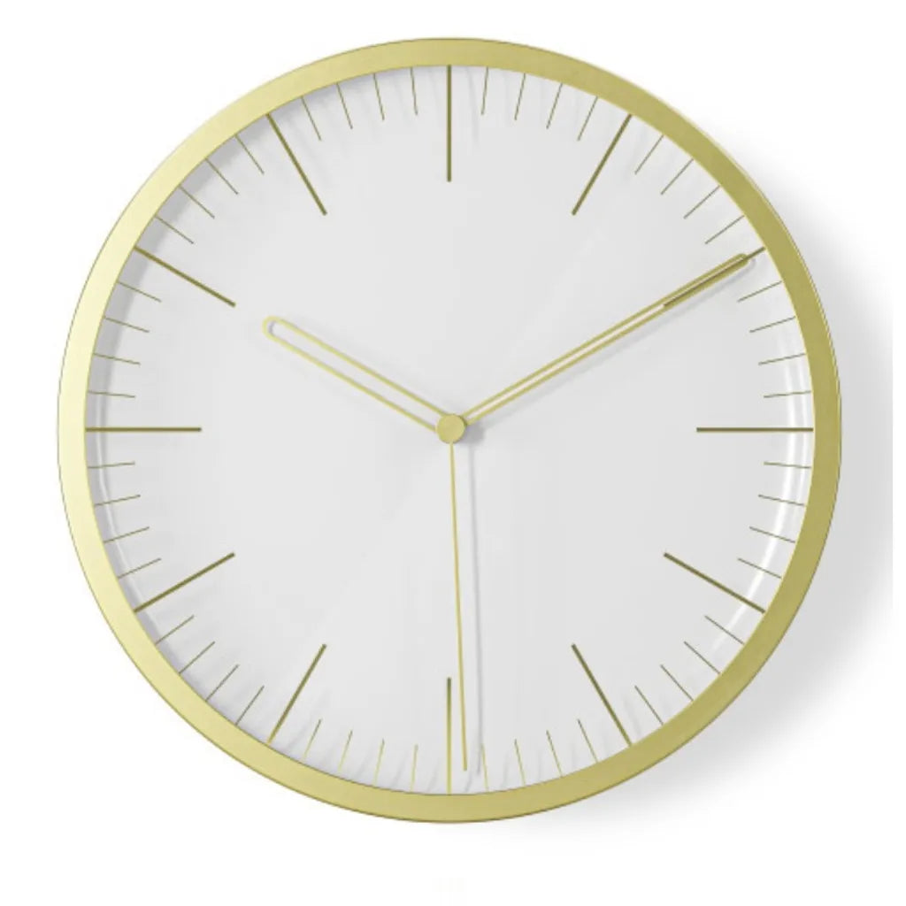  Umbra INFINITY Clock Uhr Wanduhr Standuhr Gold