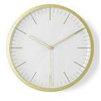  Umbra INFINITY Clock Uhr Wanduhr Standuhr Gold