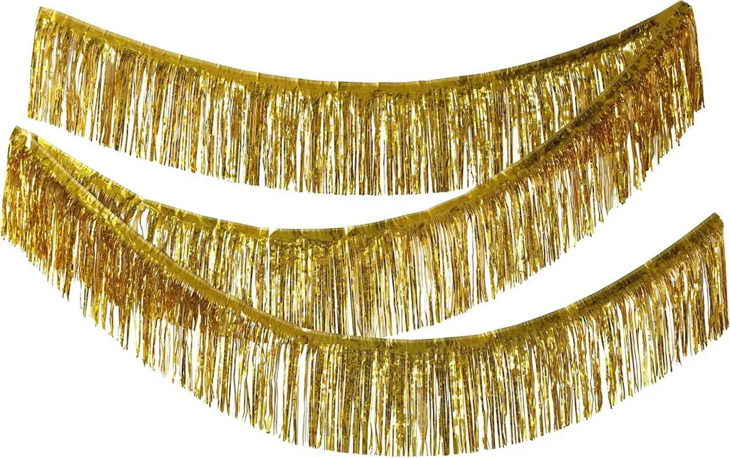 Goldene Lametta-Girlande (10m)