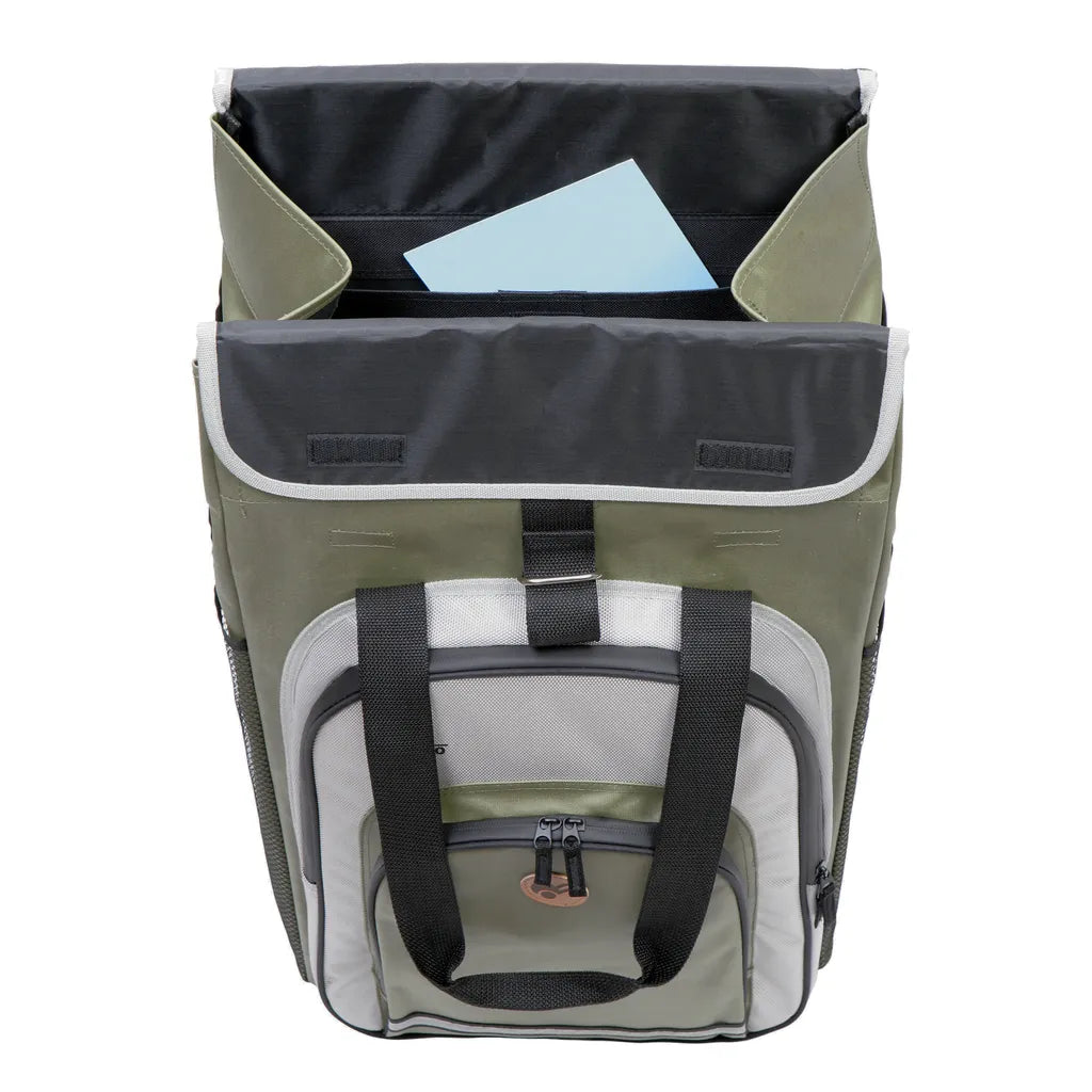  Andersen Shopper Royal Alu Klappbar Mit Luftreifen Ø 29 Cm Und 49 Liter Tasche Hydro 2.0 Khaki Mit Kühlfach