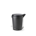 Authentics Tip Treteimer 15 L, Abfalleimer, Papierkorb, Polypropylen, V2A, Schwarz, 1087199