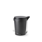  Authentics Tip Treteimer 15 L, Abfalleimer, Papierkorb, Polypropylen, V2A, Schwarz, 1087199
