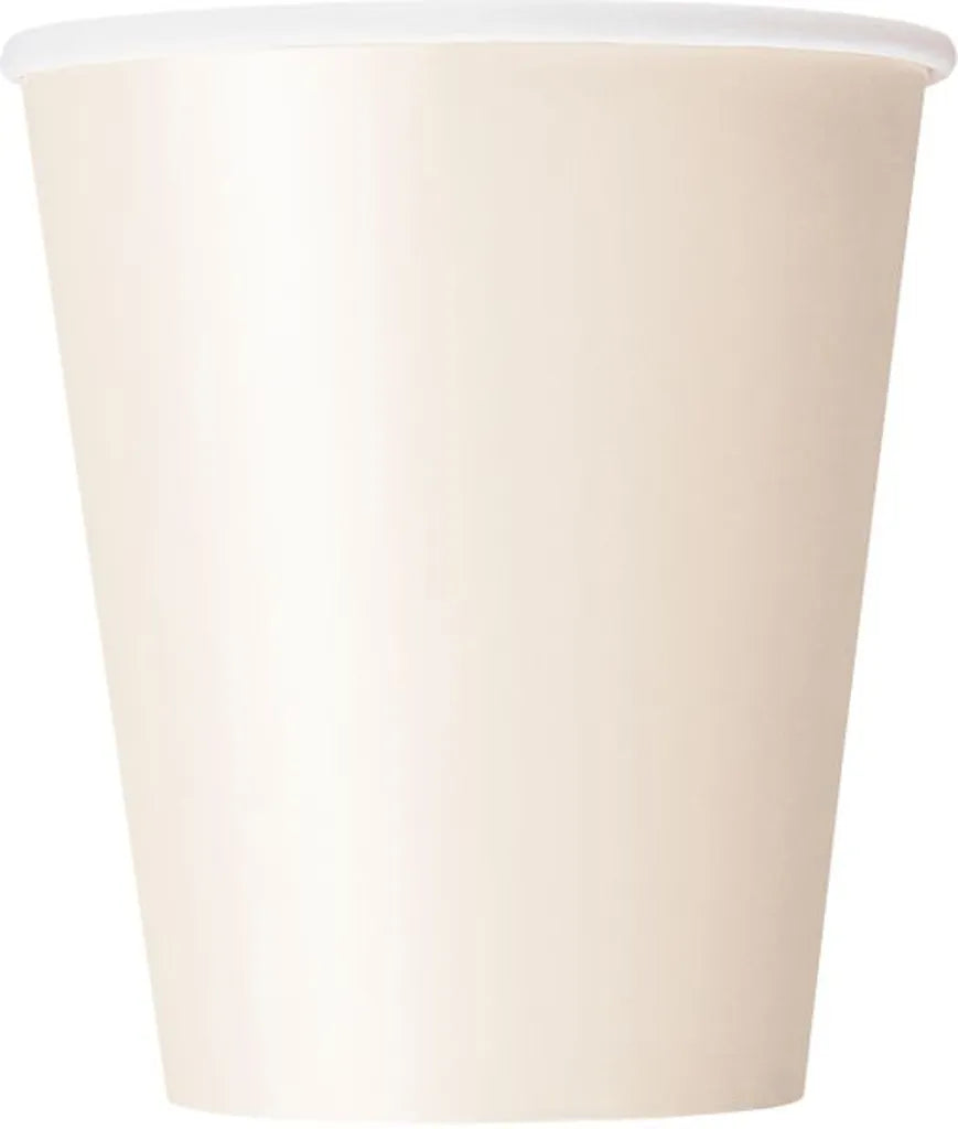 Unique 14 Becher Elfenbein