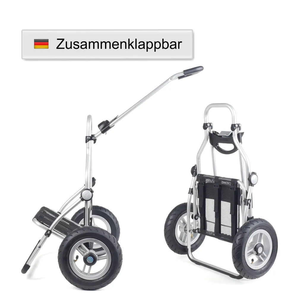  Andersen Shopper Royal Alu Klappbar Mit Luftreifen Ø 25 Cm Und 62 Liter Tasche Hydro 2.0 Rot Mit Kühlfach