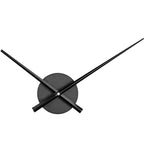 3D DIY Groß Zeiger Wanduhr Metall Für Wohnzimmer Büro Küchen Esszimmer Schlafzimmer, Durchmesser