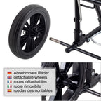  Andersen Shopper Quattro Klappbar Mit 4 Rädern Und 54 Liter Tasche Milla Schwarz