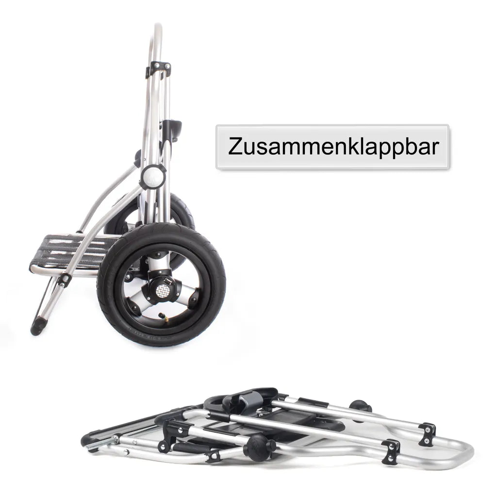  Andersen Shopper Royal Alu Klappbar Mit Luftreifen Ø 25 Cm Und 49 Liter Tasche Ortlieb Anthrazit, Wasserdicht