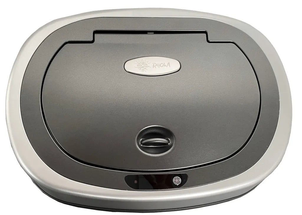  Rijoka Sensor Mülleimer 12L - Edelstahl