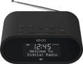  KENDO DAB Clock 21EX Schwarz Radiowecker (DAB+, UKW, Wecker, Ladestation, Sleeptimer)