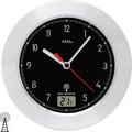  AMS 5919 Badezimmeruhr Wanduhr Funk Funkwanduhr Analog