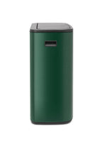  MÜLLTRENNER 2 X 30 L Müllsortierer Abfalleimer Müllsammler Dunkelgrün BRABANTIA