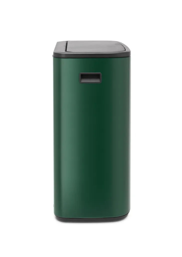  MÜLLTRENNER 2 X 30 L Müllsortierer Abfalleimer Müllsammler Dunkelgrün BRABANTIA