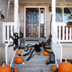  150cm Riesen Spinne Tarantula Plüsch Schwarz Halloween Deko Geisterhaus Horror