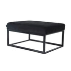  Dami Living Poef Hocker Voetenbank Bijzettafel 75cm Otto - Product Kleur: Velvet Grijs