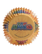 PJ Masks-Muffinförmchen Dekoration 25 Stück Bunt 5x3 Cm