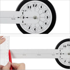  Relaxdays DIY Wanduhr Mit 3D-Zahlen
