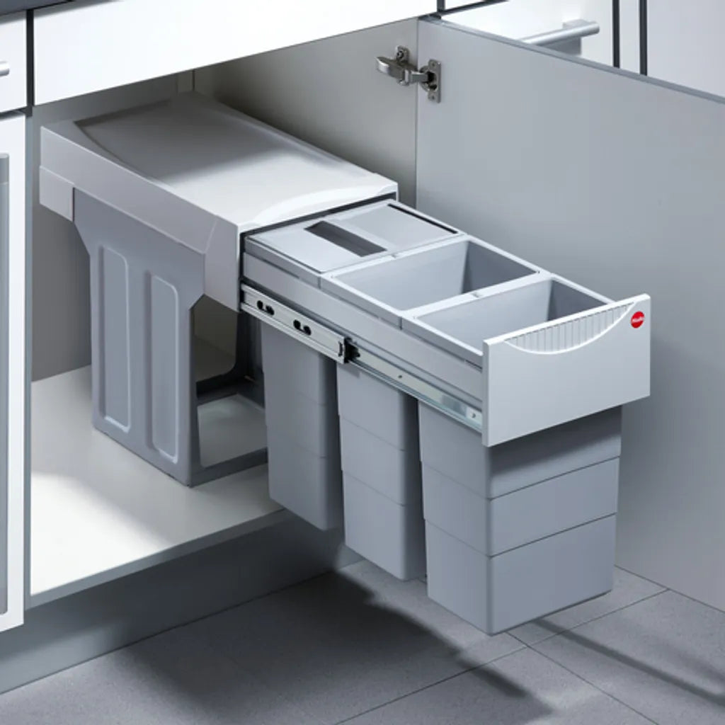  Hailo Abfallsammler TZ Swing 30.3/30 Terzett Abfalleimer Einbau Mülleimer 3666-84