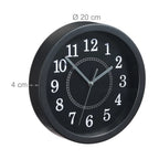  Relaxdays Wanduhr Rund 20cm