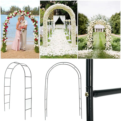  95'' Hochzeit Ballon Blumme Tür Rosenbogen Tor Pergola Torbogen Party Dekoration