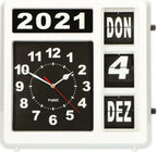  Fysic FK-247DE - Große Deutsch Sprachige Analoge Uhr