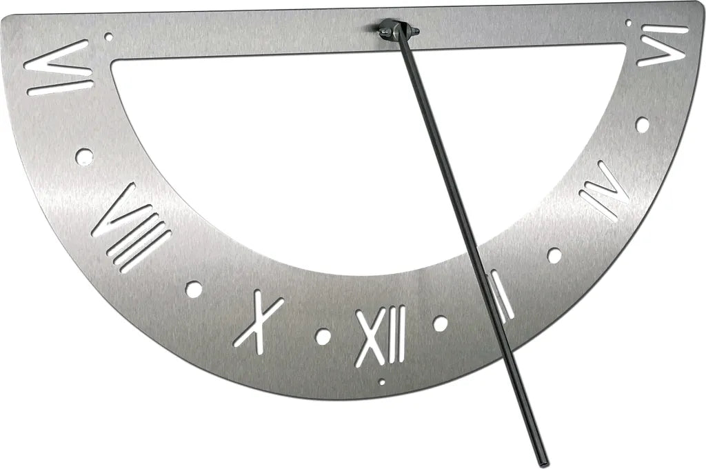  DanDiBo Sonnenuhr Edelstahl Für Die Wand 70 Cm Rostfrei 96206 Ausrichtbar Wetterfest Gartenuhr Modern Metall