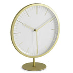  Umbra INFINITY Clock Uhr Wanduhr Standuhr Gold