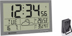  Bresser Wetterstation MyTime Jumbo 37 Cm Grau 2-teilig