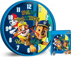  Nickelodeon Wanduhr Pfote Patrouille Jungen 25 Cm Blau